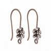 Ear Wires in Sterling Silver 18x8.5mm