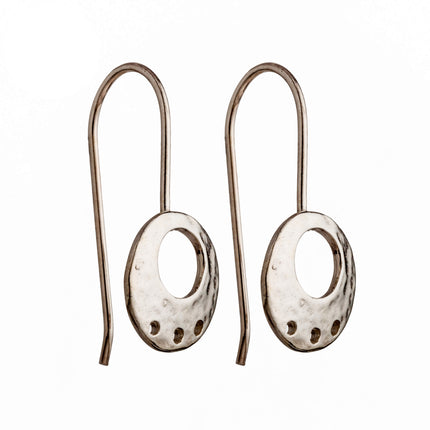 Ear Wires in Sterling Silver 22.6x11.6mm