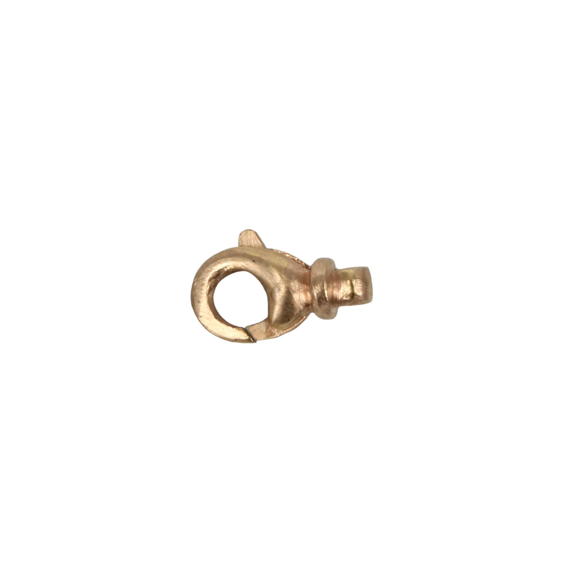 18Kt Gold Trigger Lobster Clasp with Matte Finish