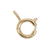 18K Gold Spring (Bolt) Ring Clasp