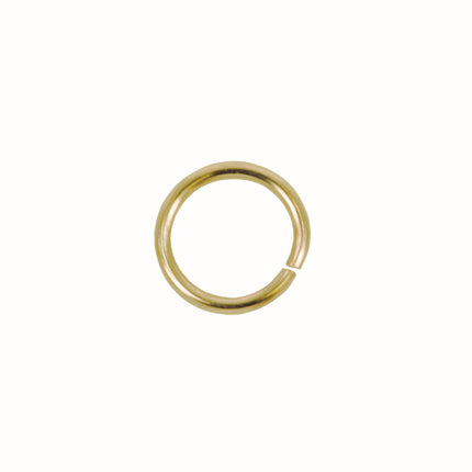 18K Gold Jump Rings (closed/soldered)