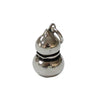 Calabash Charm in Sterling Silver 21.2x9.7x9.7mm