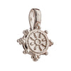 Tiller Charm in Sterling Silver 18x12.8x3.8mm