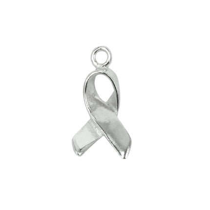 Awareness Ribbon Charm in Sterling Silver 21.8x7.9x3.5mm
