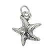 Starfish Charm in Sterling Silver 16x13.5mm