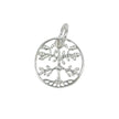 Yggdrasil The World Tree Charm in Sterling Silver
