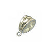Pendant Bail in Sterling Silver 14x6.3x8.7mm