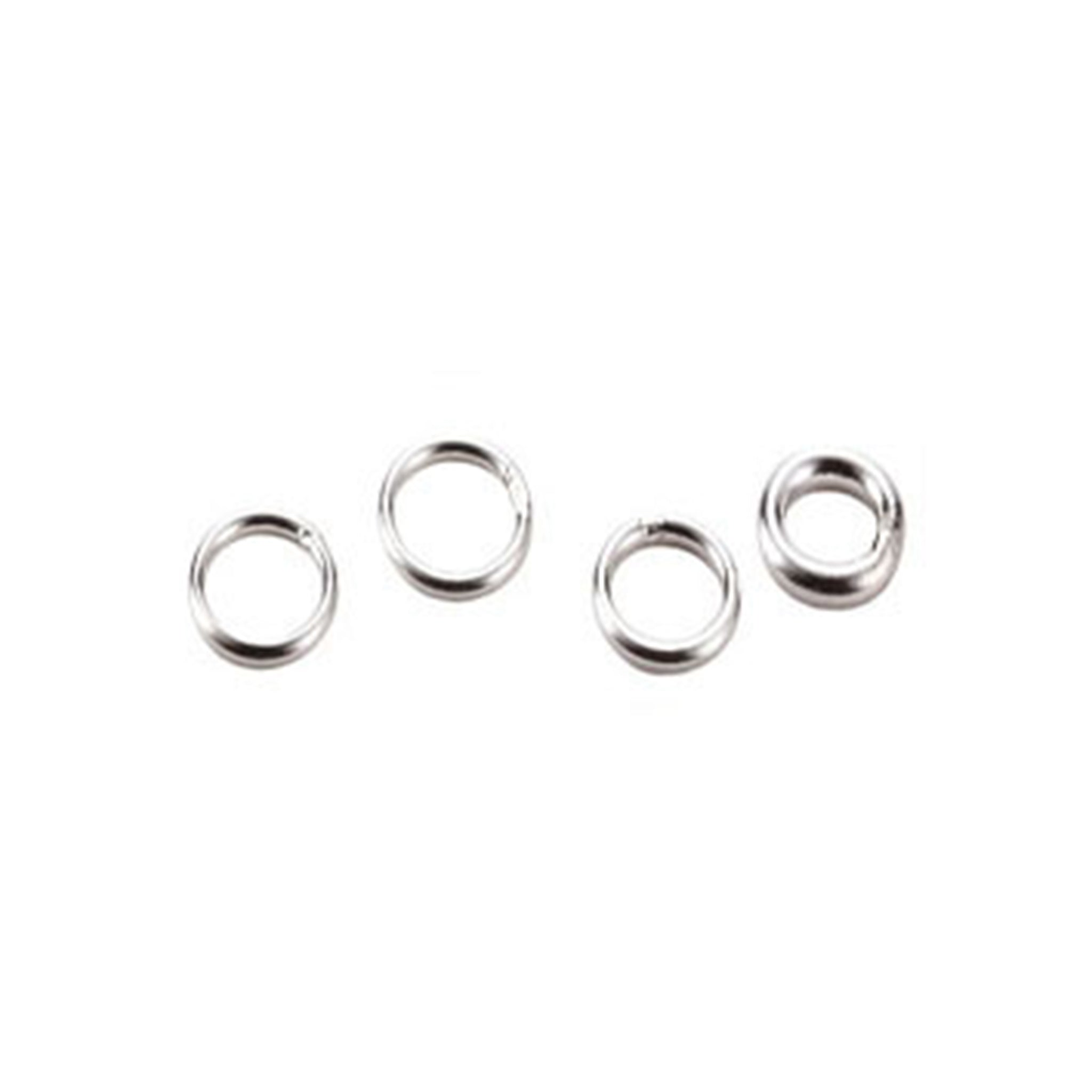 Closed Jump Ring in Sterling Silver 4.6mm 21 Gauge