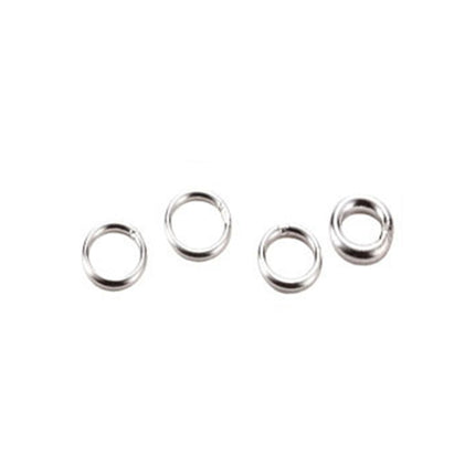 Closed Jump Ring in Sterling Silver 5mm 18 Gauge
