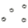 Fluted Spacer Bead in Sterling Silver 7x4mm