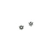 Daisy Spacer Bead in Sterling Silver 4mm