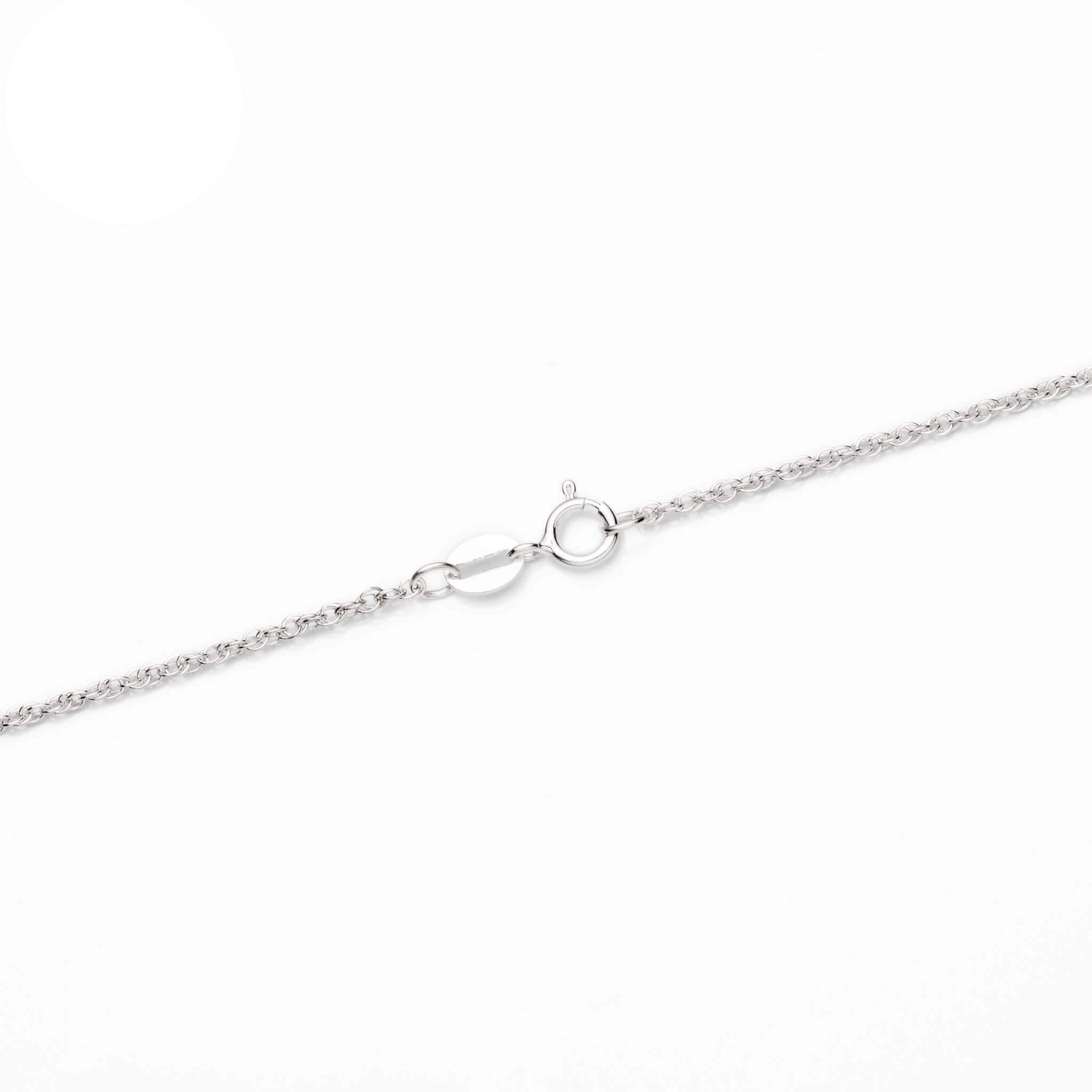 Sterling Silver Double Link Rope Chain Necklace 1.12mm 14