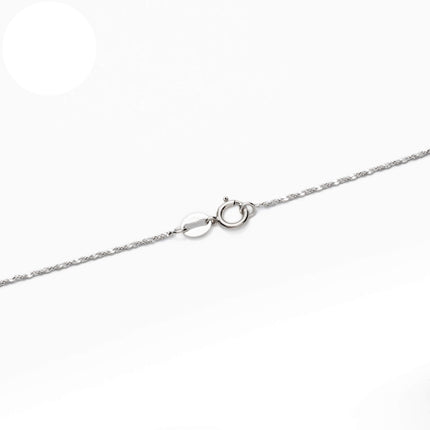 Sterling Silver Fancy Chain Necklace 1.22mm 16