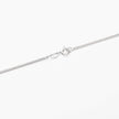 Sterling Silver Herringbone Chain Necklace 1.5mm x 0.6mm 16