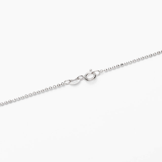 Sterling Silver Ball/Bead Chain Necklace 1.5mm 16