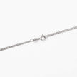 Sterling Silver Mesh Chain Necklace 2.15mm x 0.85 16