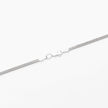 Sterling Silver Fox Tail Chain Necklace 1.6mm 18