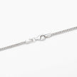 Sterling Silver Popcorn Chain Necklace 2.5mm 18