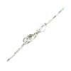 Sterling Silver Box Chain Necklace 0.6mm 16