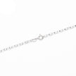 Sterling Silver Oval Cable Link Chain Necklace 2.56mm 18