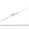 Sterling Flat Cable Chain Necklace 0.8mm 16″ (41cm) 18