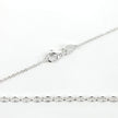 Sterling Silver Cable Chain Necklace 0.62mm 16″ (41cm) 18