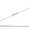 Sterling Silver Flat Snake Chain Necklace 1.2mm 16″ (41cm) 18
