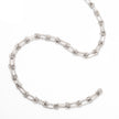 Handmade Oval Cable Chain in Sterling Silver