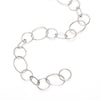 Mixed Oval and Round Cable Chain in Sterling Silver