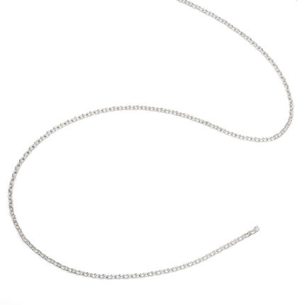 Oval Cable Chain in Sterling Silver