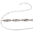 Singapore Chain in Sterling Silver 1.3mm wide