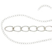 Curb Chain in Sterling Silver 2.5mm x 3.7mm links