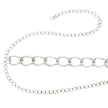 Curb Chain in Sterling Silver 2.9mm x 3.9mm links