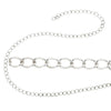 Curb Chain in Sterling Silver 2.9mm x 3.9mm links