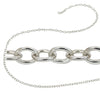 Cable Chain in Sterling Silver 2.2mm x 2.8mm Links