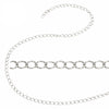 Fine Curb Chain in Sterling Silver