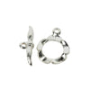 Fancy Toggle Clasp in Sterling Silver 14.5mm