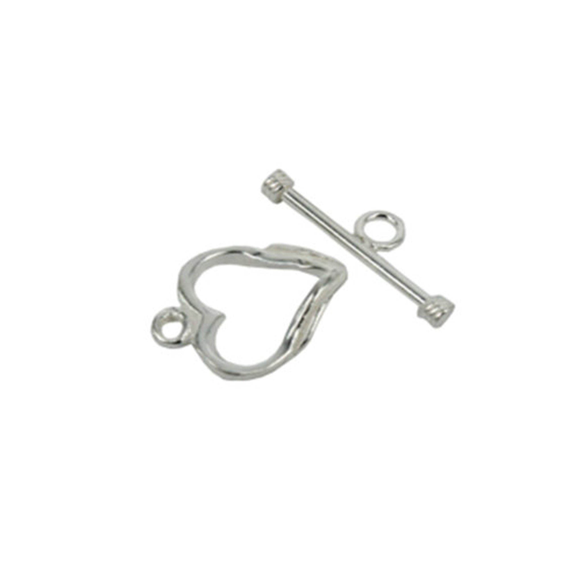 Toggle Clasp in Sterling Silver 11.5x15.4mm
